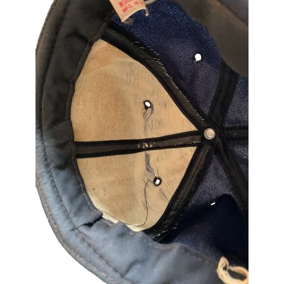 Vintage USS Yellowstone AD-41 Navy Snapback Hat Cap New Era Made in USA USN - Picture 4 of 10